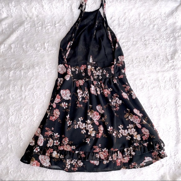 American Eagle Don’t Ask Why floral halter dress - Picture 7 of 11